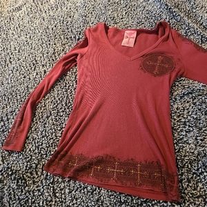 Long sleeve lightweight sweater